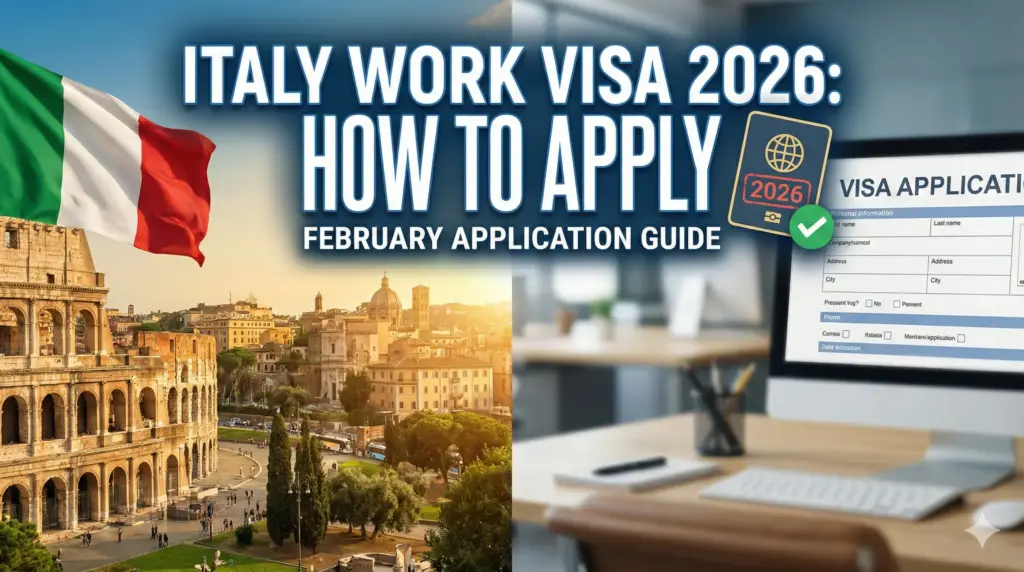 Italy Work Visa 2026