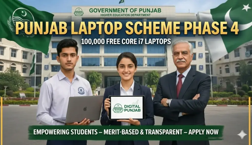 Punjab Laptop Scheme Phase 4
