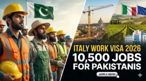 Italy Work Visa 2026: 10,500 Jobs for Pakistani Workers
