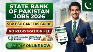 State Bank of Pakistan Jobs 2026: SBP BSC Careers Guide