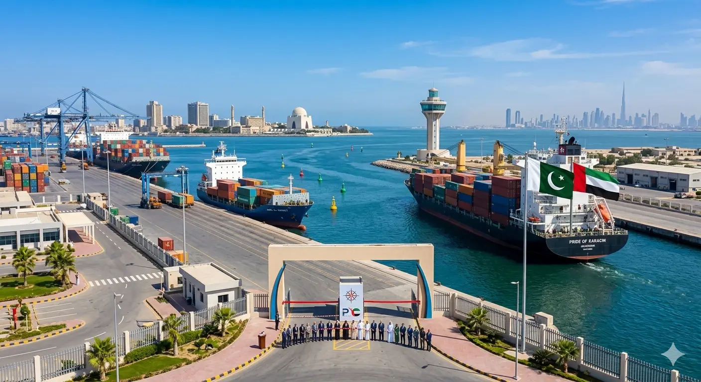 Karachi UAE shipping link