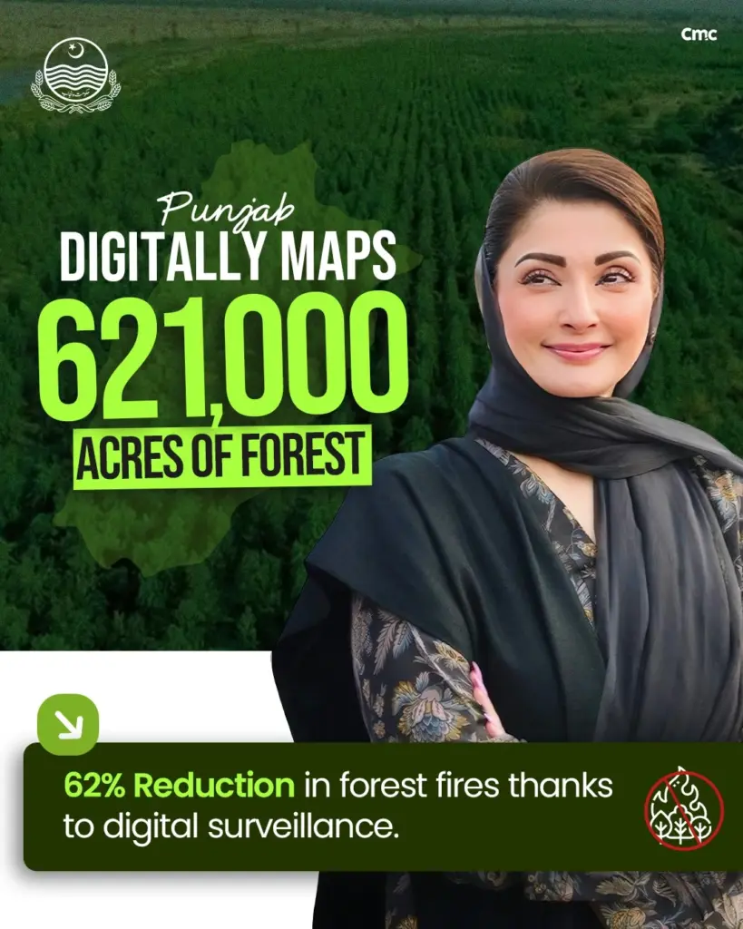 Punjab Maps 621000 Acres Forest via AI to Stop Logging